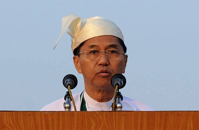 Myanmars figurehead president Myint Swe dies
