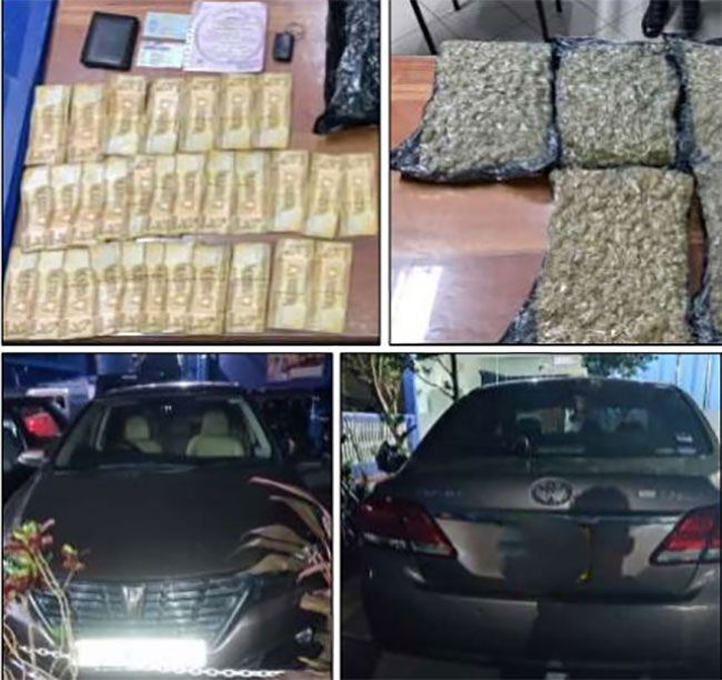 Kush worth Rs. 1 bln seized in Gothatuwa & Kaduwela; 2 arrested