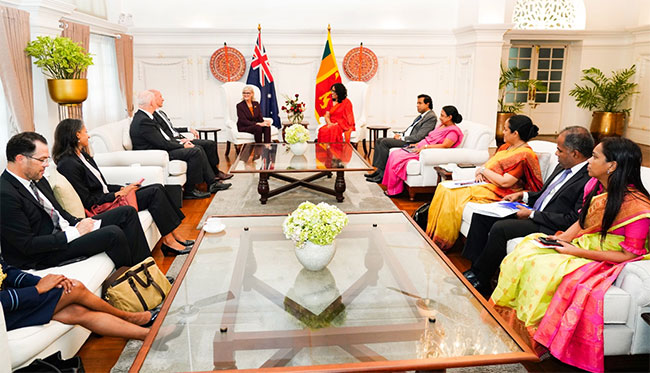 Australias Governor-General discusses education, gender equality with PM Harini