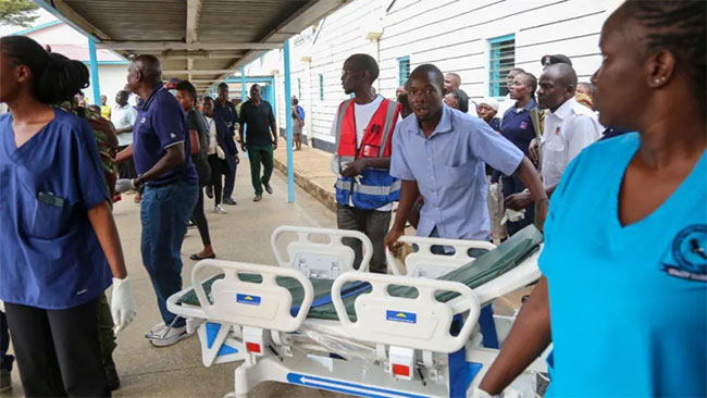 Bus crash kills 25 people returning from funeral in Kenya