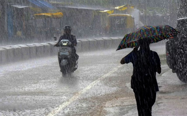 Several spells of light showers expected in parts of the island