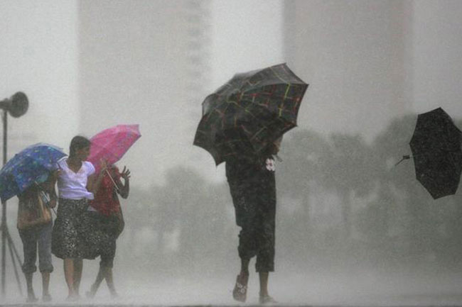 Several spells of showers expected across the country today
