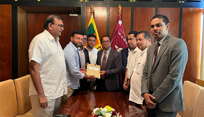 No-confidence motion handed over against Deputy Defence Minister Aruna Jayasekara