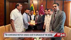No-confidence motion handed over against Deputy Defence Minister Aruna Jayasekara (English)