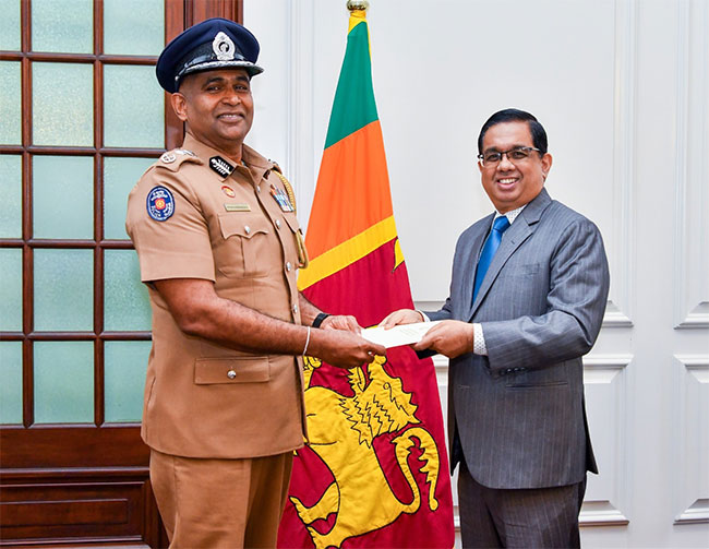 Priyantha Weerasooriya appointed as Sri Lankas 37th IGP