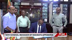 Ravindra Pathmapriya assumes duties as General Manager of SriLankaRailways (English)