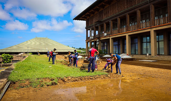 Large-scale renovations begin at Sri Lanka’s Parliament after 42 Years