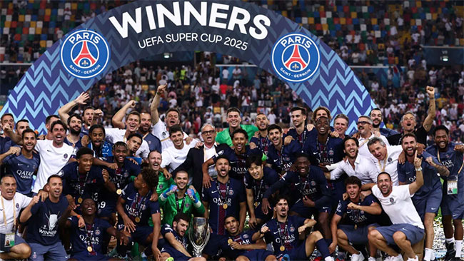UEFA Super Cup: PSG beats Spurs on penalties to claim title