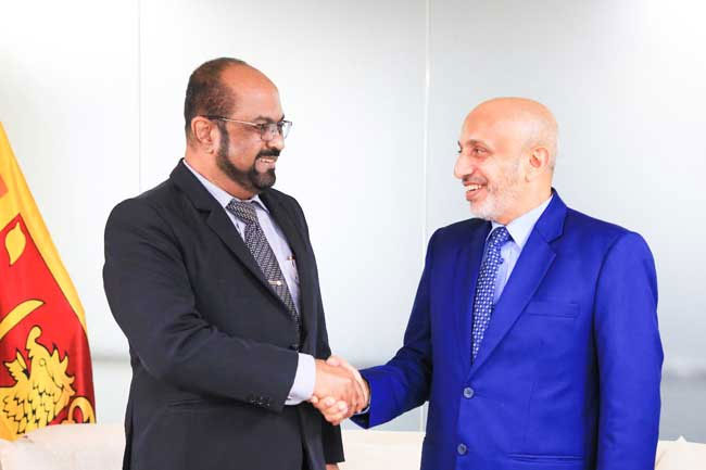 Sri Lanka and Oman discuss ways to improve bilateral cooperation in energy sector