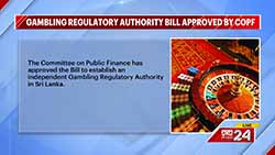 COPF approves Gambling Regulatory Authority Bill (English)