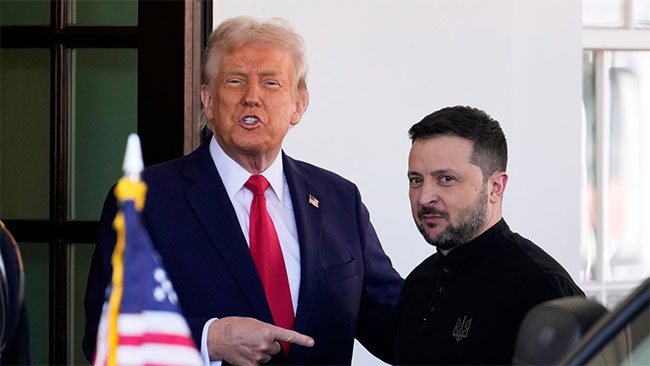Zelensky says will meet Trump in Washington on Monday
