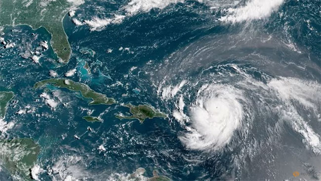 Erin strengthens to a Category 5 hurricane, NHC says