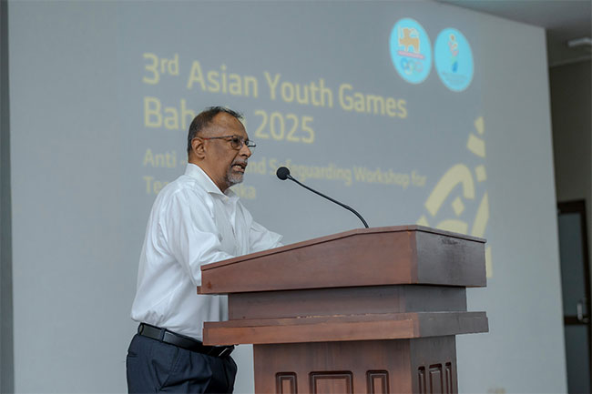 NOCSL conducts anti-doping awareness session for athletes heading to Asian Youth Games