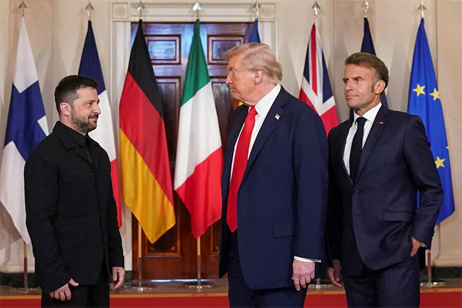 US would help assure Ukraines security in a peace deal, Trump tells Zelenskiy