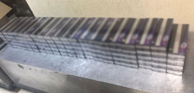 Two businessmen held at BIA with smuggled cigarettes