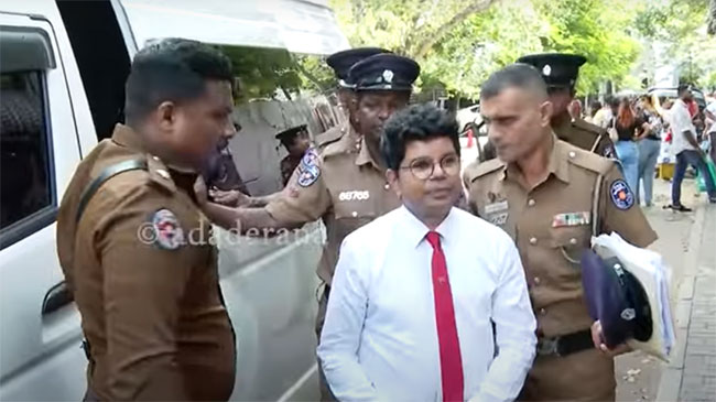 Former NLB Director Thusitha Halloluwa remanded 