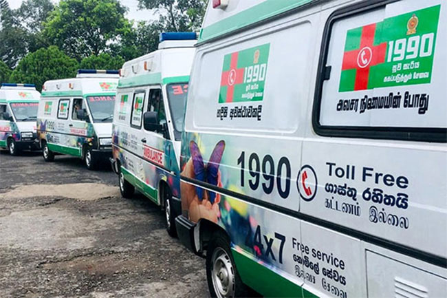 Suwa Seriya ambulances to be increased from 272 to 400