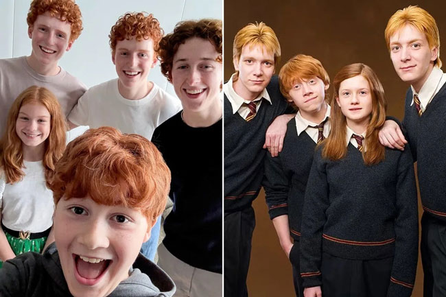 Harry Potter series announces Weasley children castings as filming gets underway
