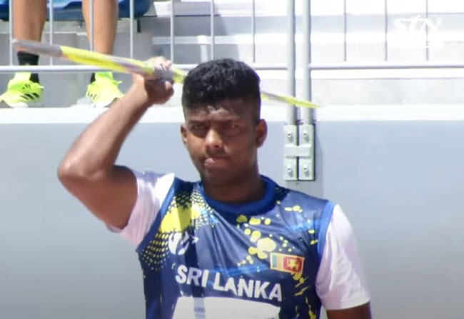 Rumesh Tharanga wins gold at Asian Throwing Championships 2025