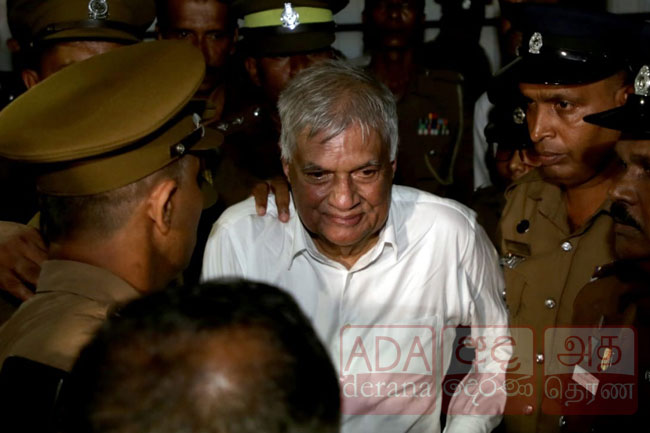 Ex-President Ranil granted permission to receive home-cooked meals
