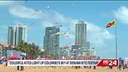Colorful kites light up the Colombo sky at Derana International Kite Festival (English)