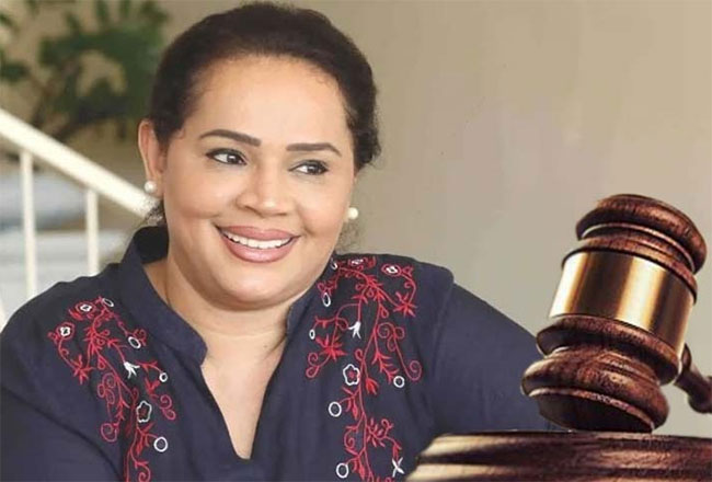 Former State Minister Diana Gamage appears before court