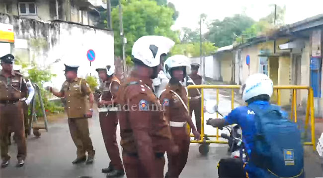 Security beefed up near Colombo Fort Magistrates Court premises