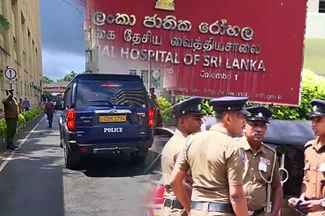Special Security at Colombo National Hospital