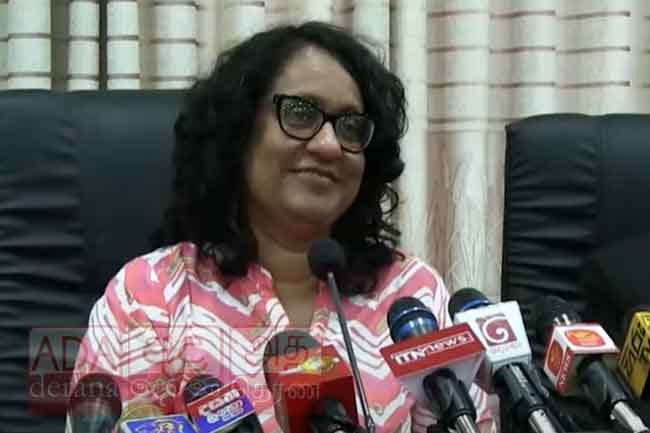PM Harini denies visiting Ex-President Ranil in hospital