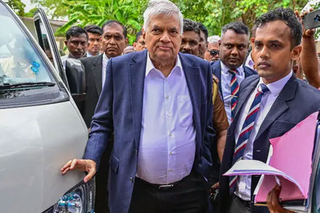 Case against ex-President Ranil to be heard in October