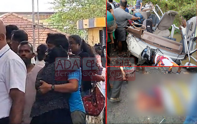 Driver of tipper truck arrested after three killed in Kuliyapitiya accident