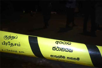 One person killed in shooting in Panadura