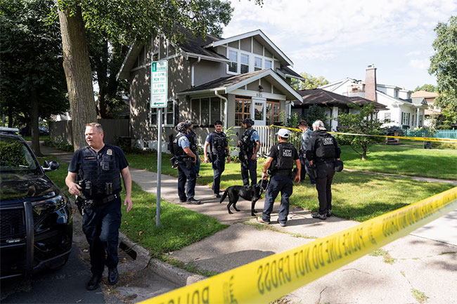 Shooter kills two Minneapolis school children in Catholic church, wounds 17 others
