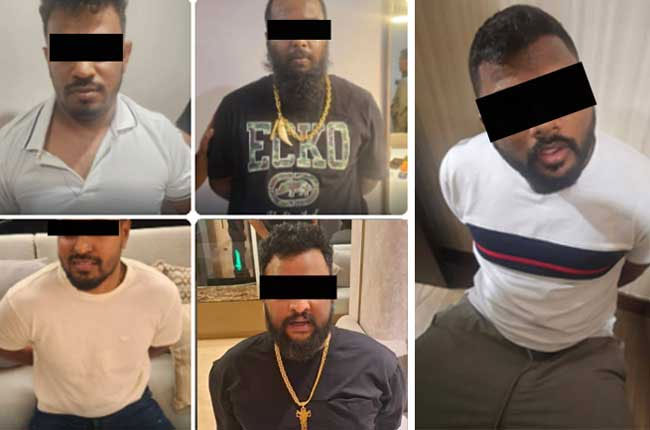 Details of major underworld figures arrested in Indonesia during joint operation revealed 
