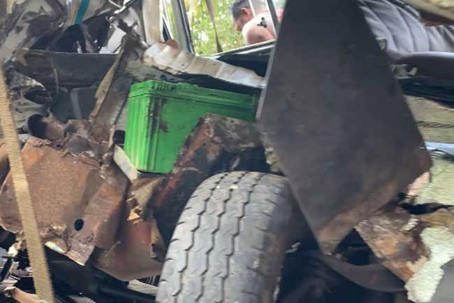 Tragic school van accident: Tipper truck driver remanded