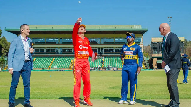 Zimbabwe opts to bowl against SL in 1st ODI 