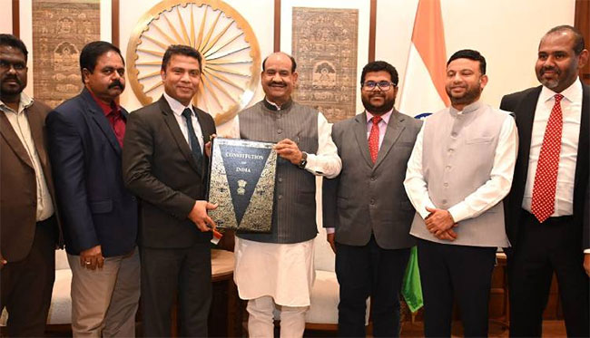Sri Lankan MPs delegation meets Indias Speaker, discuss boosting parliamentary ties