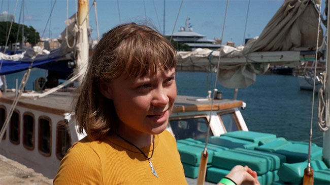 Greta Thunberg rejects accusations of antisemitism as she embarks on second flotilla to Gaza