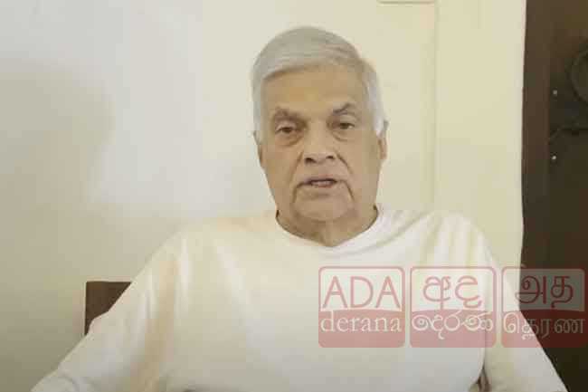 Ex-President Ranil extends his gratitude to all factions who stood by him