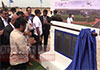 President lays foundation stone for proposed international cricket stadium in Jaffna