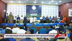 SLFP turns 74 today (English)