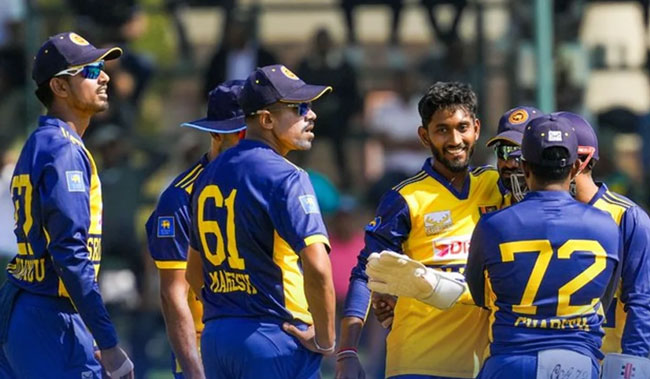 Sri Lanka beat Zimbabwe by 4 wickets in first T20