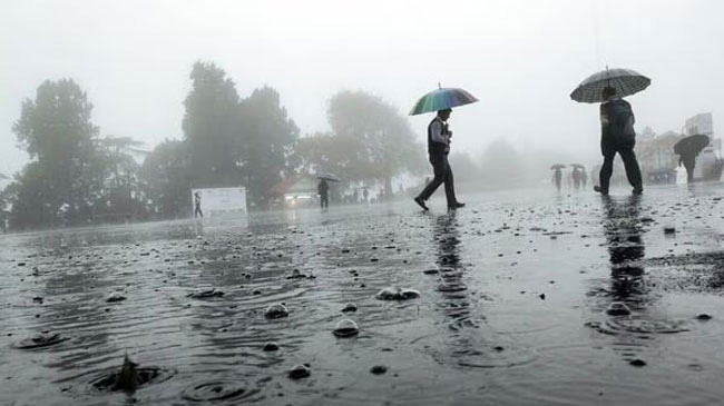 Showers, strong winds expected in various parts of the country today