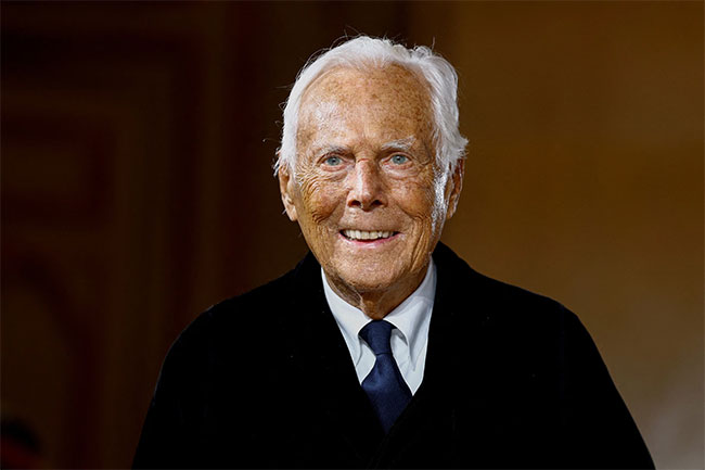 Italian fashion designer Giorgio Armani dies aged 91