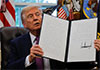 Trump signs order rebranding Pentagon as the Department of War