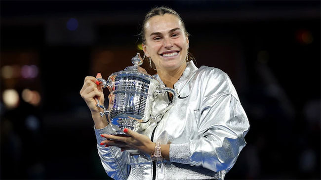 US Open 2025: Aryna Sabalenka beats Amanda Anisimova to retain New York title