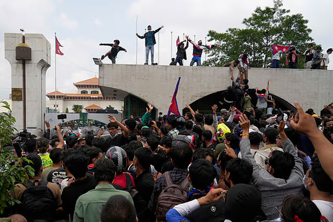 At least 10 killed, several injured as Nepal youths clash with police during protest against social media ban