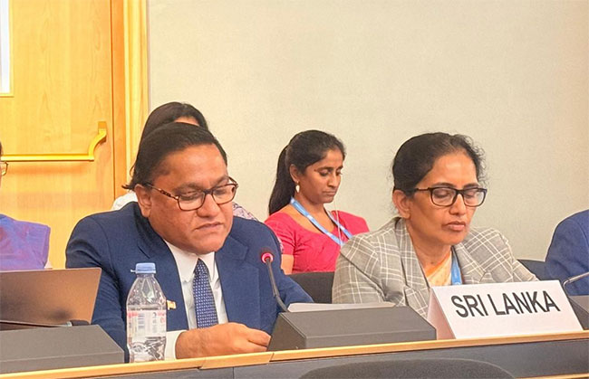 Sri Lanka reaffirms commitment to achieving reconciliation at UN Human Rights Council