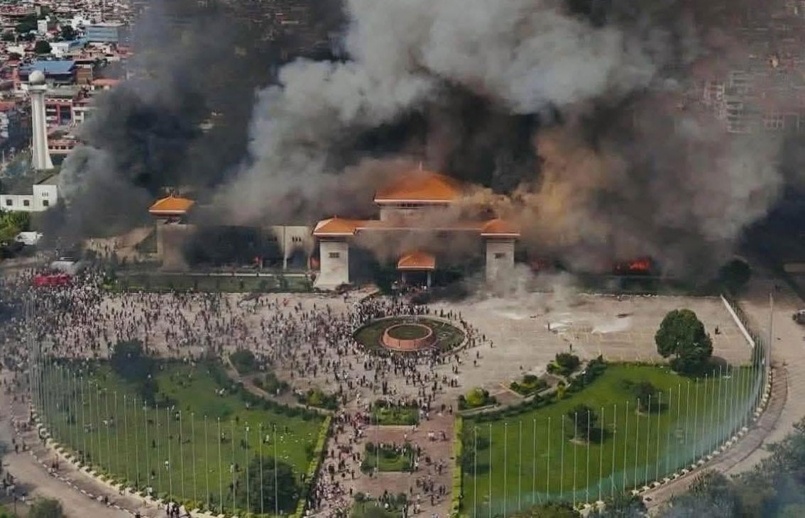 Nepal Parliament breached, building set on fire by Gen Z protesters