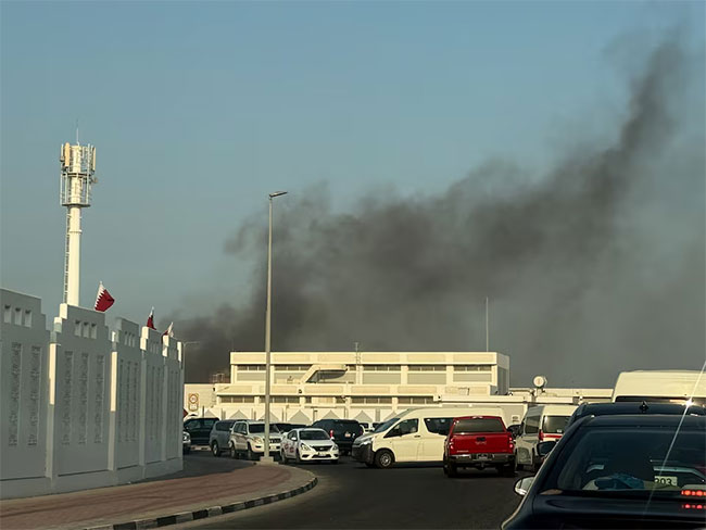 Several blasts heard in Qatars Doha, Israeli media says Hamas leadership targeted